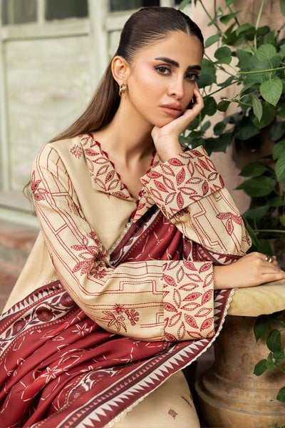 Farasha | Eminence Khaddar 25 | Sunrose