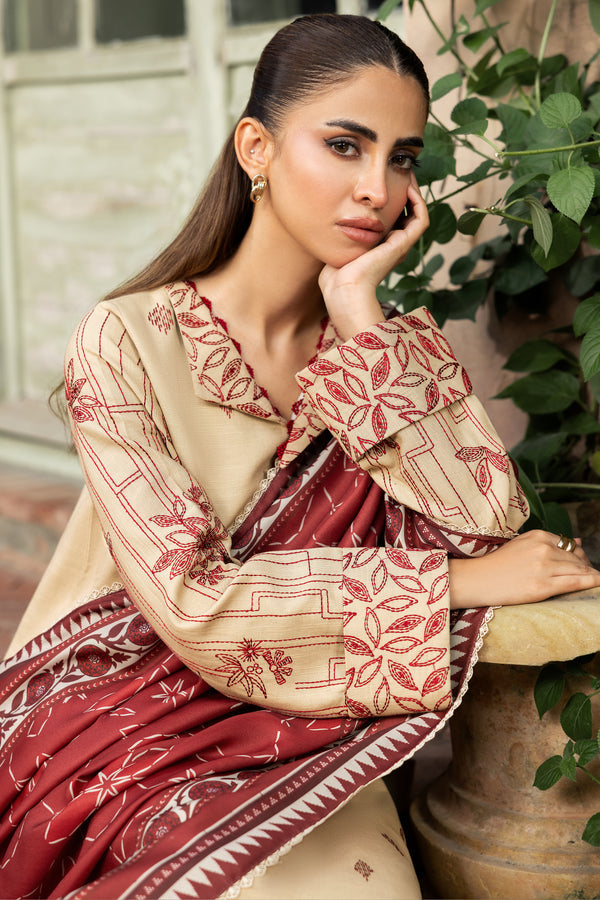 Farasha | Eminence Khaddar 25 | Sunrose-4