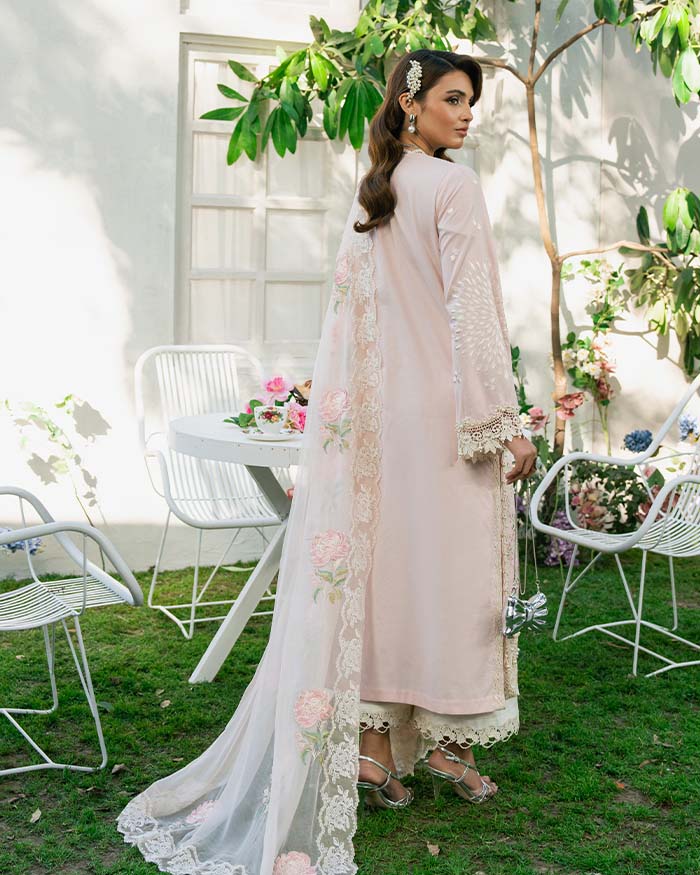 Zevk | Flora Festive Lawn | LOTUS -  Zevk Ladies Clothes -  House of Maryam