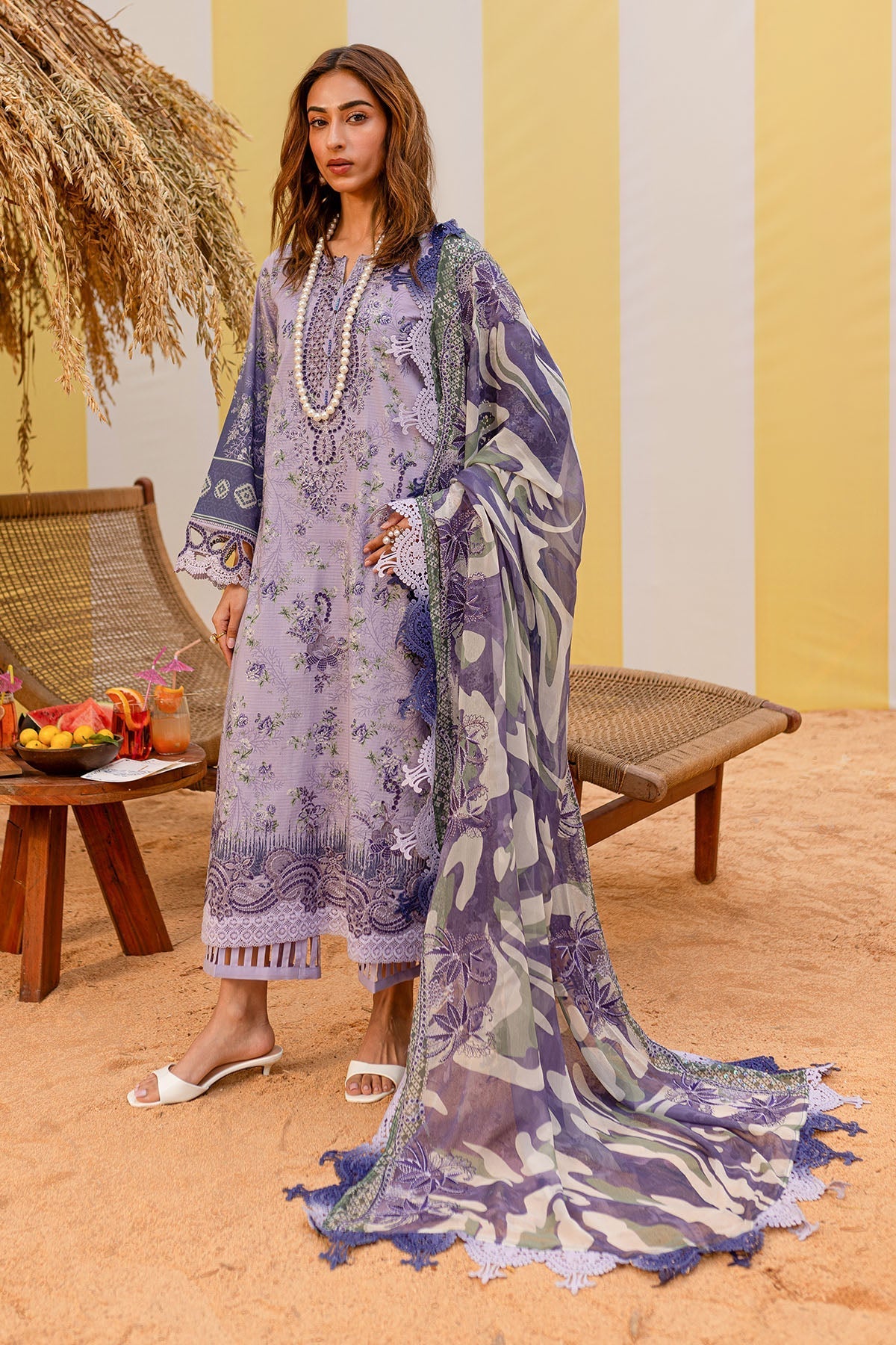 Nureh | Gardenia Lawn 25 | NSG-184 -  Nureh Ladies Clothes - Original Designer Dress - House of Maryam