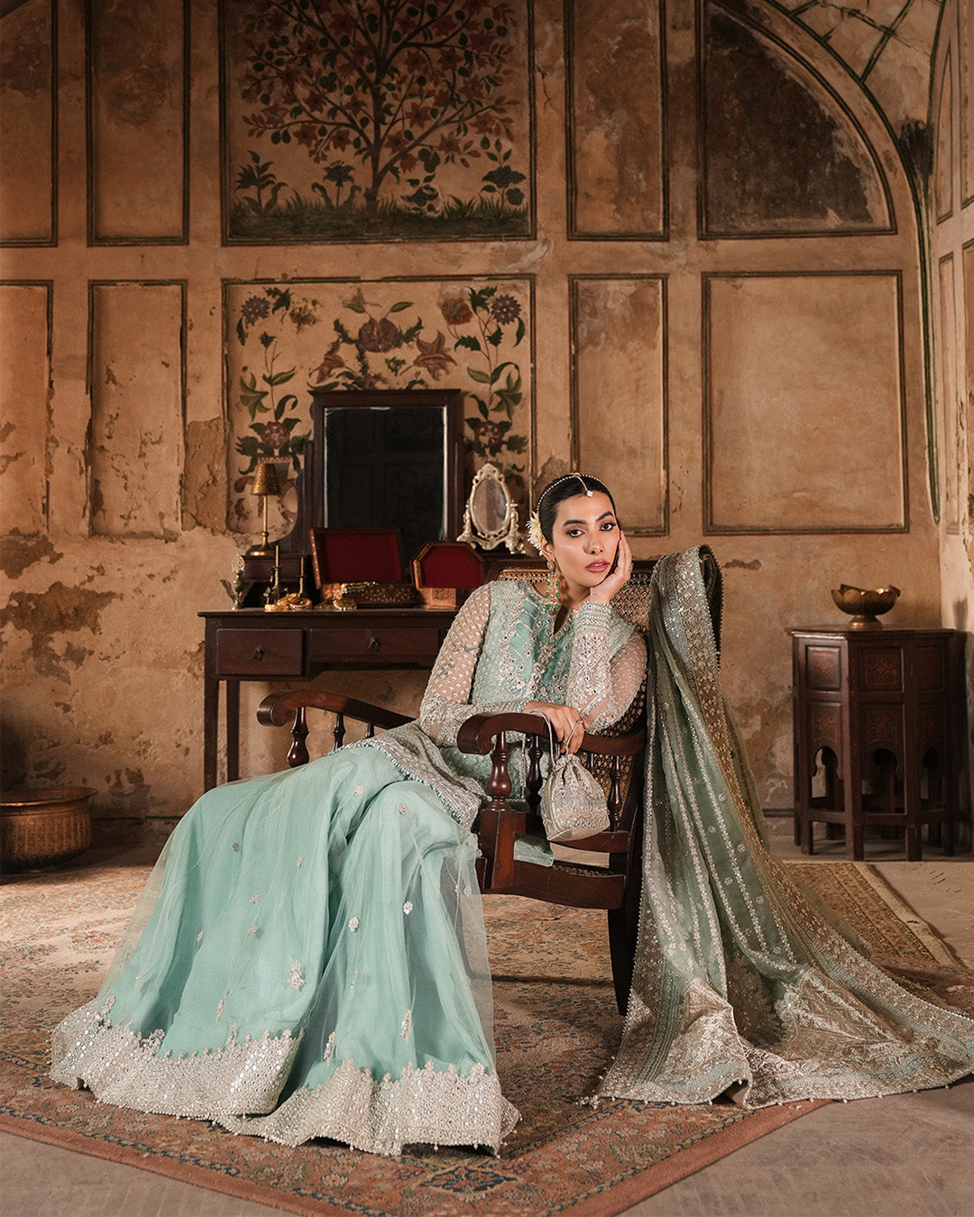 Faiza Saqlain | Zimmal Formals | Valari -  Faiza Saqlain Ladies Clothes - Original Designer Dress - House of Maryam