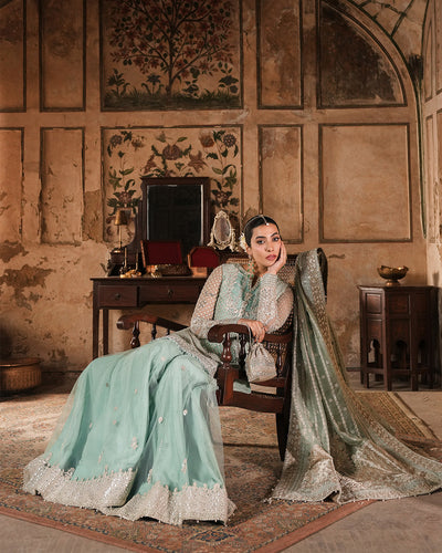 Faiza Saqlain | Zimmal Formals | Valari -  Faiza Saqlain Ladies Clothes - Original Designer Dress - House of Maryam