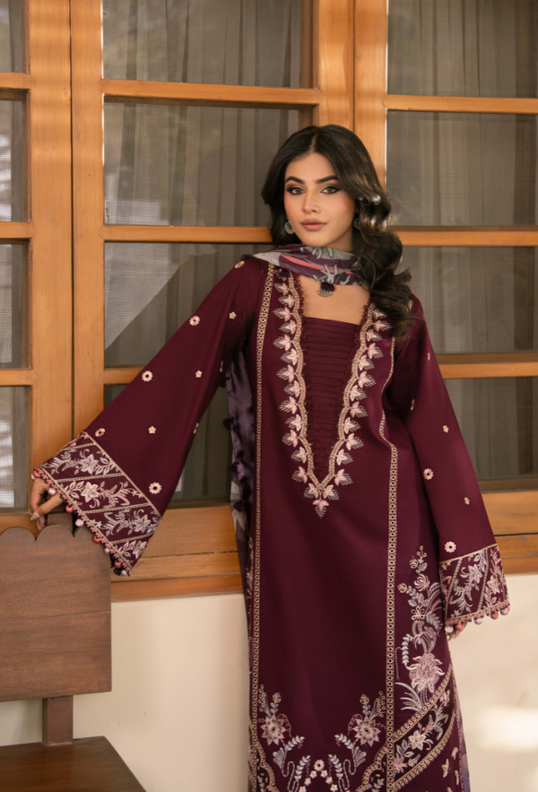 Humdum | Mehrmaa Lawn | D05 Mahveen-2