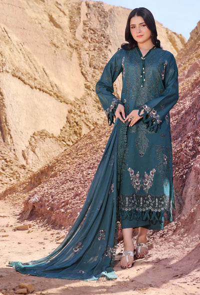 Humdum | Afsoon Lawn 24 | D03 -  HumDum Luxury - Original Designer Dress - House of Maryam