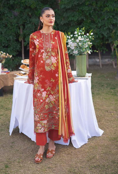 Humdum | Gardenia Lawn 24 | Printkari Lawn PLG 03 -  HumDum Luxury - Original Designer Dress - House of Maryam