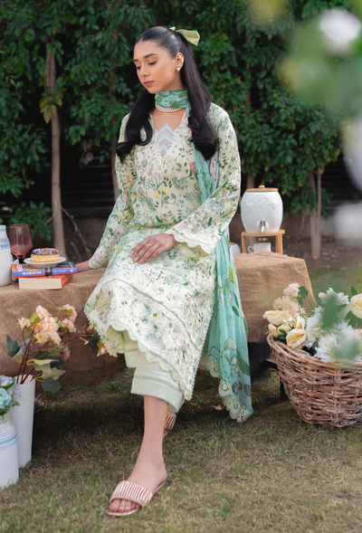 Humdum | Gardenia Lawn 24 | Printkari Lawn PLG 07 -  HumDum Luxury - Original Designer Dress - House of Maryam