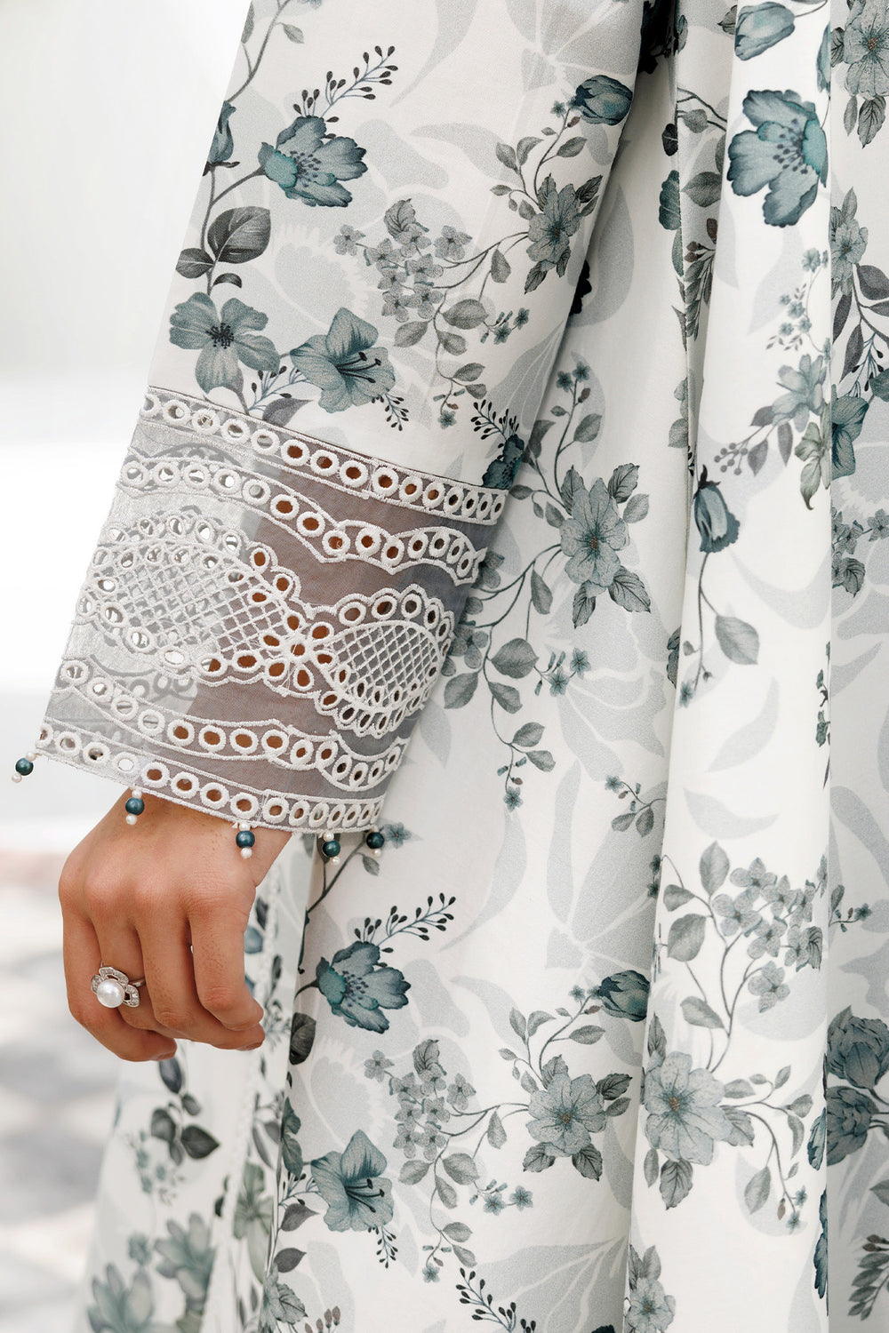 Farasha | Printed Essentials | Smokey Sea -  Farasha Ladies Clothes - Original Designer Dress - House of Maryam
