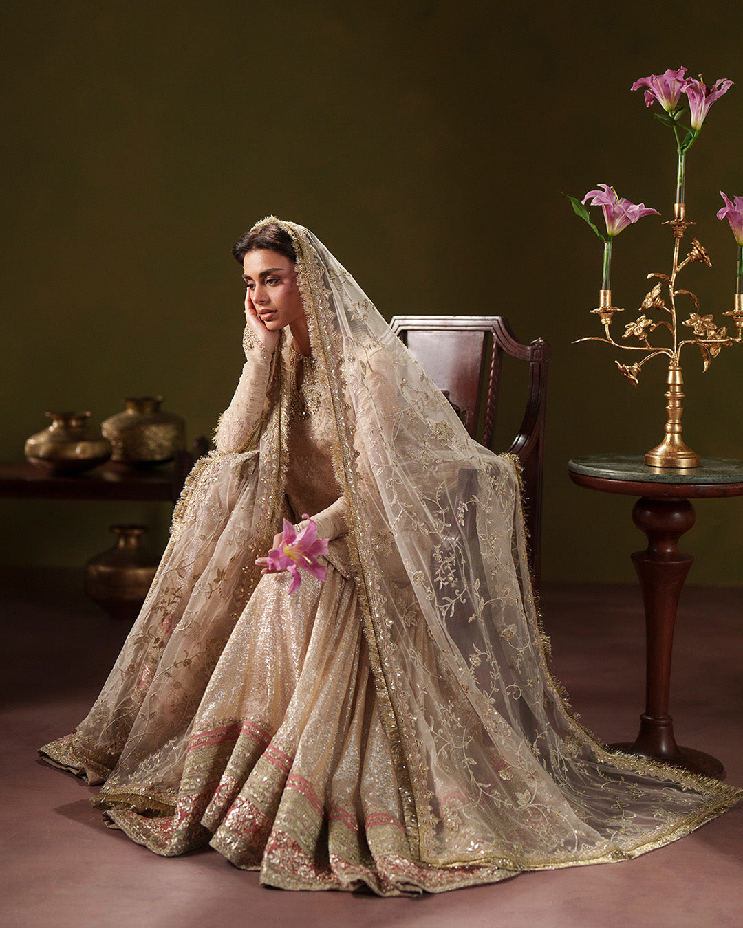 Faiza Saqlain | Lamia Wedding Formals | Asfoureh, image 6