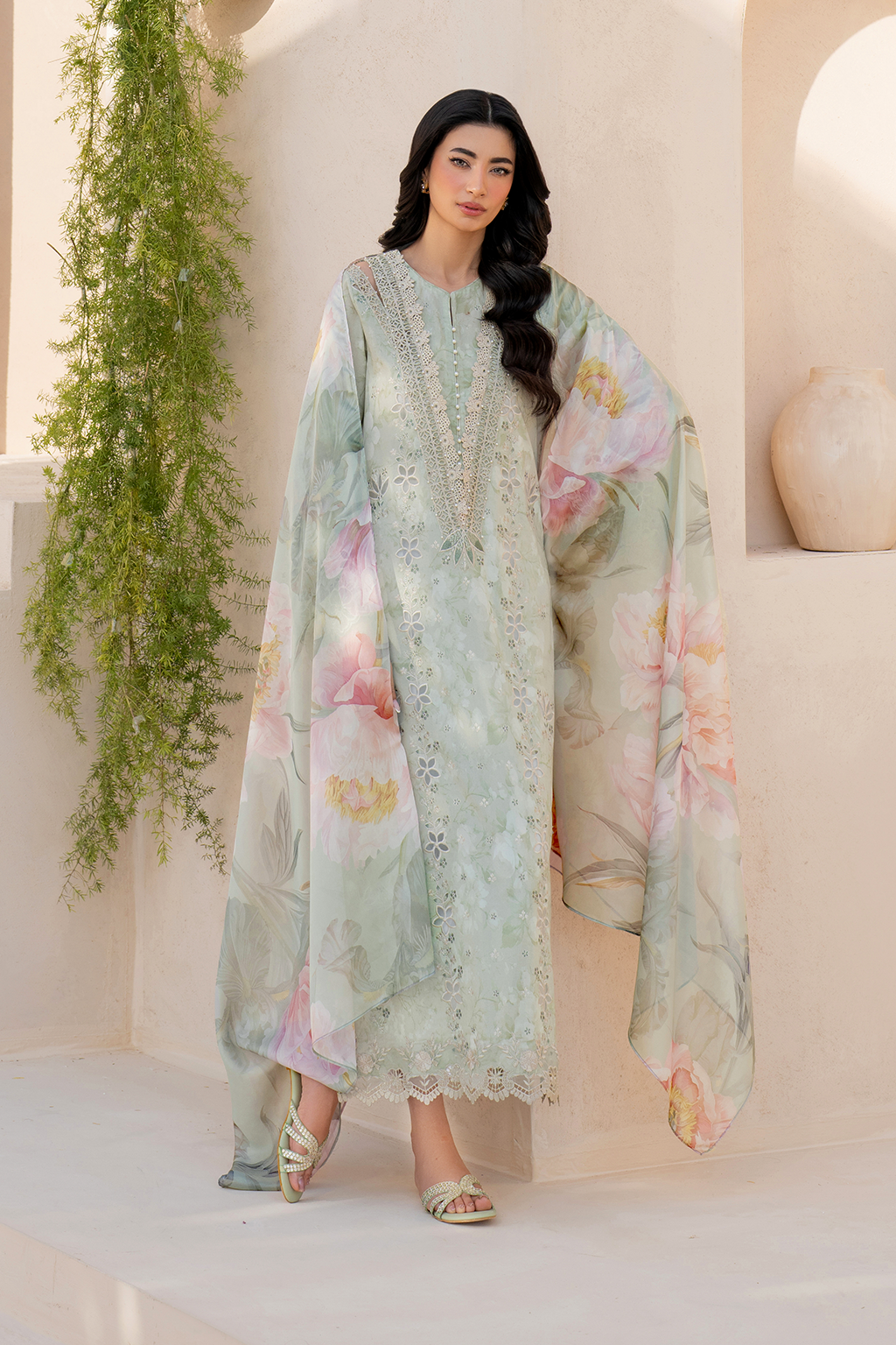 Iznik | Festive Lawn 25 | EFL-07 -  Iznik Ladies Clothes - Original Designer Dress - House of Maryam