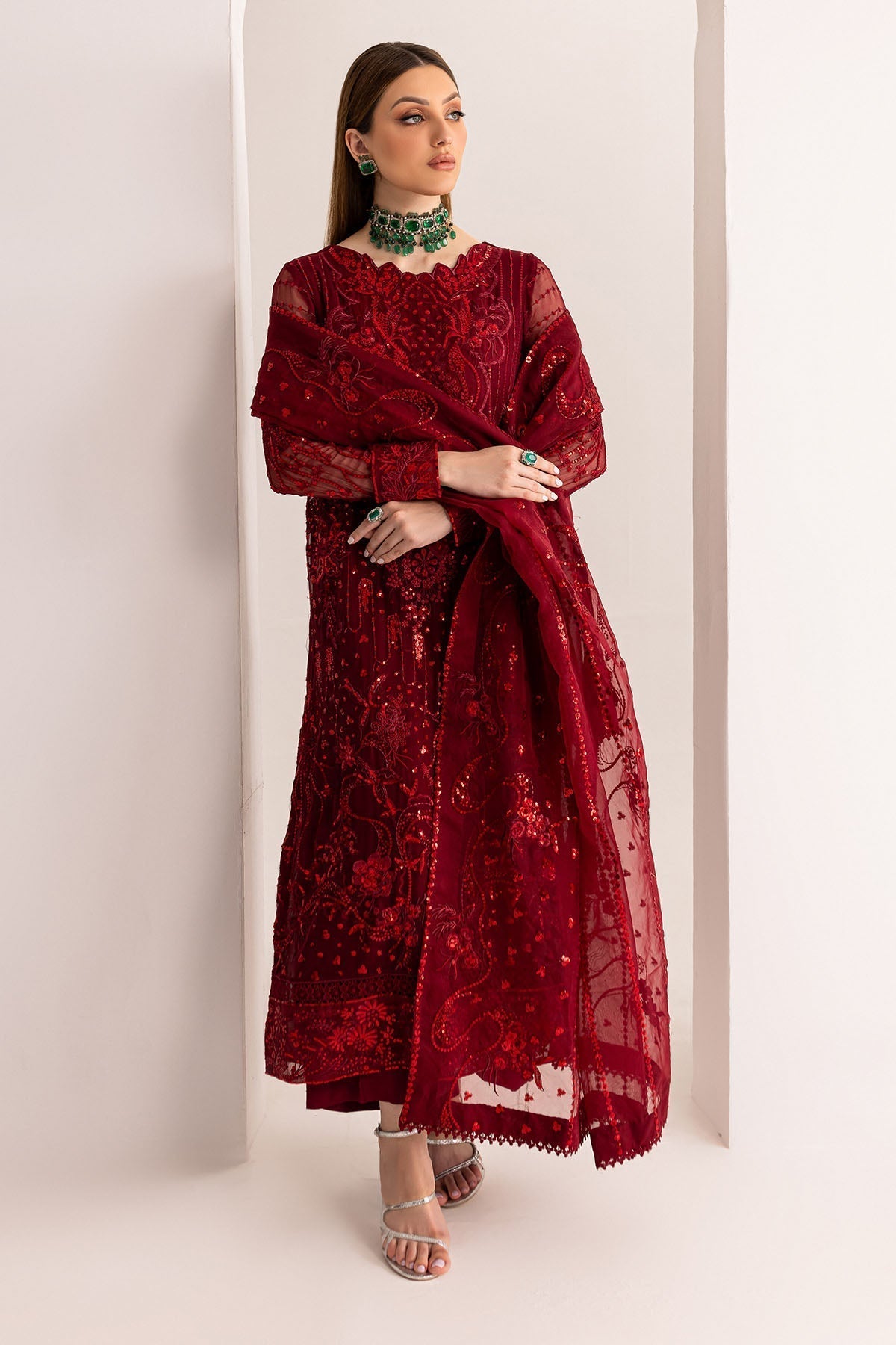 Nureh | Fancy Formals | NP-516 -  Nureh Formal - Original Designer Dress - House of Maryam