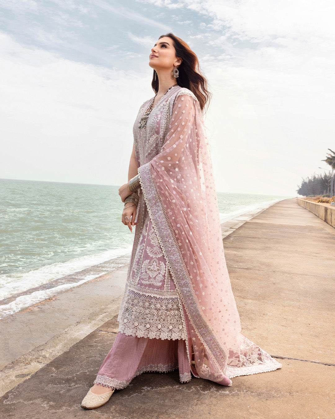Faiza Saqlain | Zinnia Lawn 25 | Amaryllis -  Faiza Saqlain Ladies Clothes - Original Designer Dress - House of Maryam