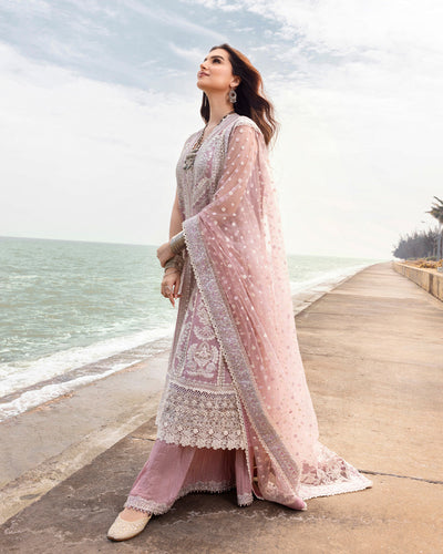 Faiza Saqlain | Zinnia Lawn 25 | Amaryllis -  Faiza Saqlain Ladies Clothes - Original Designer Dress - House of Maryam