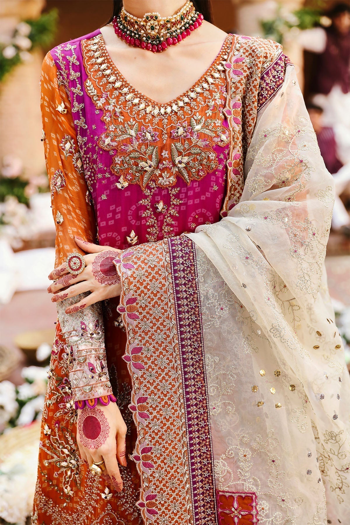 Nureh | Jhoomro Wedding Formals | NL-66 BANO