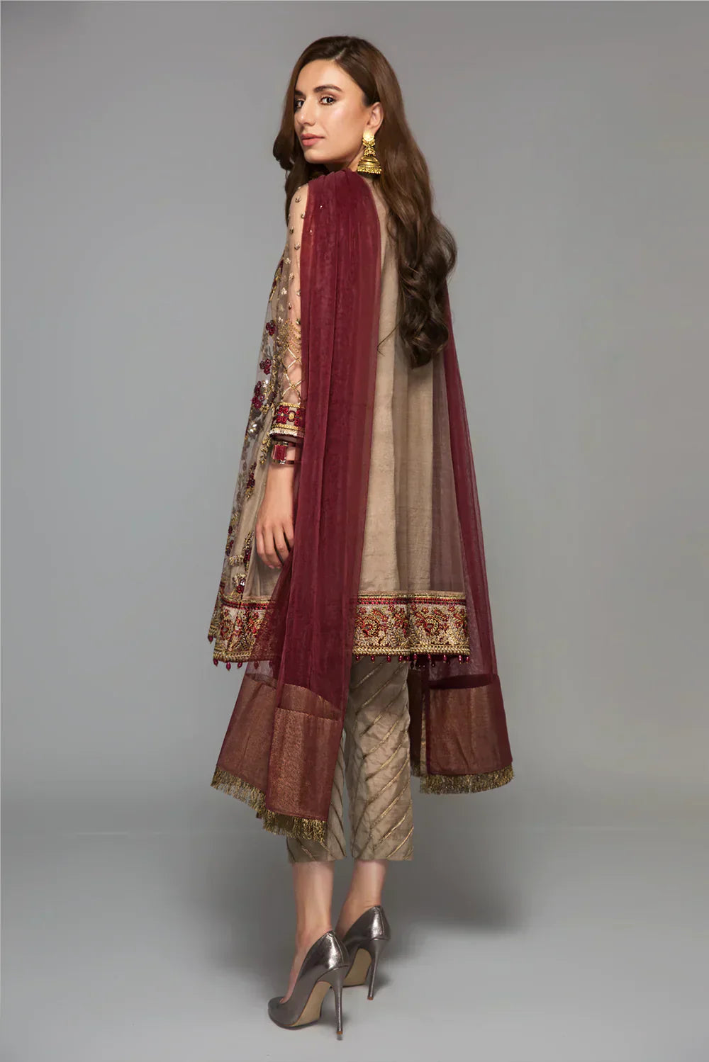 Baroque | Formals Collection | UF-14 -  Baroque Formal - Original Designer Dress - House of Maryam