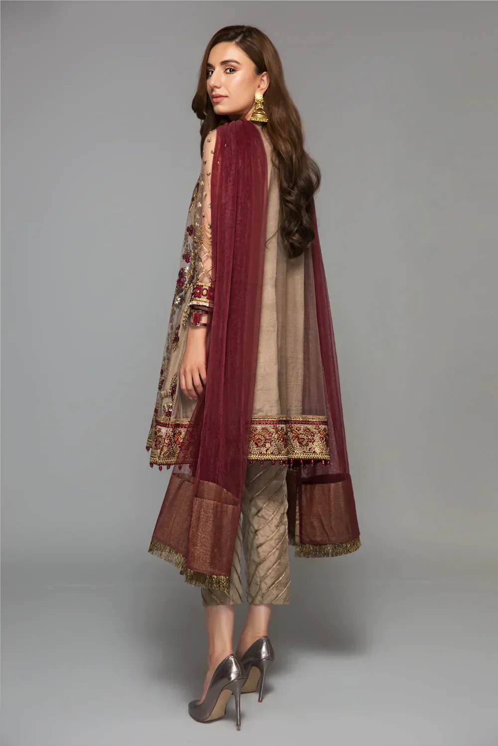 Baroque | Formals Collection | UF-14 -  Baroque Formal - Original Designer Dress - House of Maryam