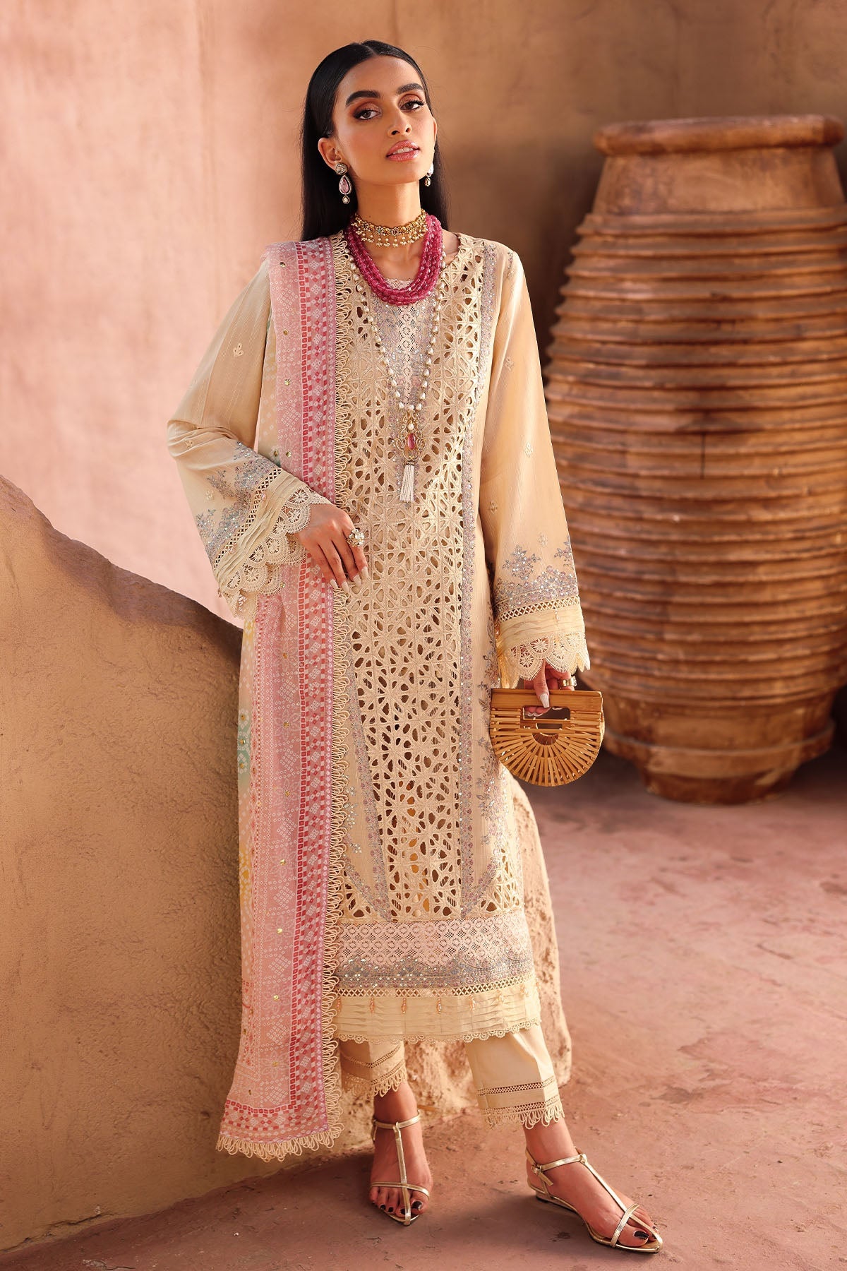 Nureh | Bazaar Lawn | NE-159 -  Nureh Ladies Clothes - Original Designer Dress - House of Maryam