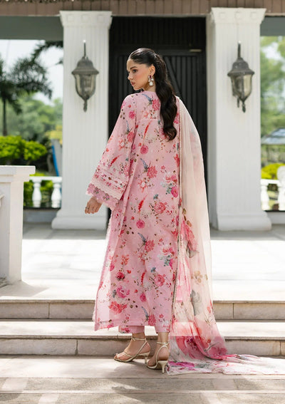 Elaf Premium | Signature Embroidered Lawn with Chiffon Collection 26 | ESG-4B MIRA