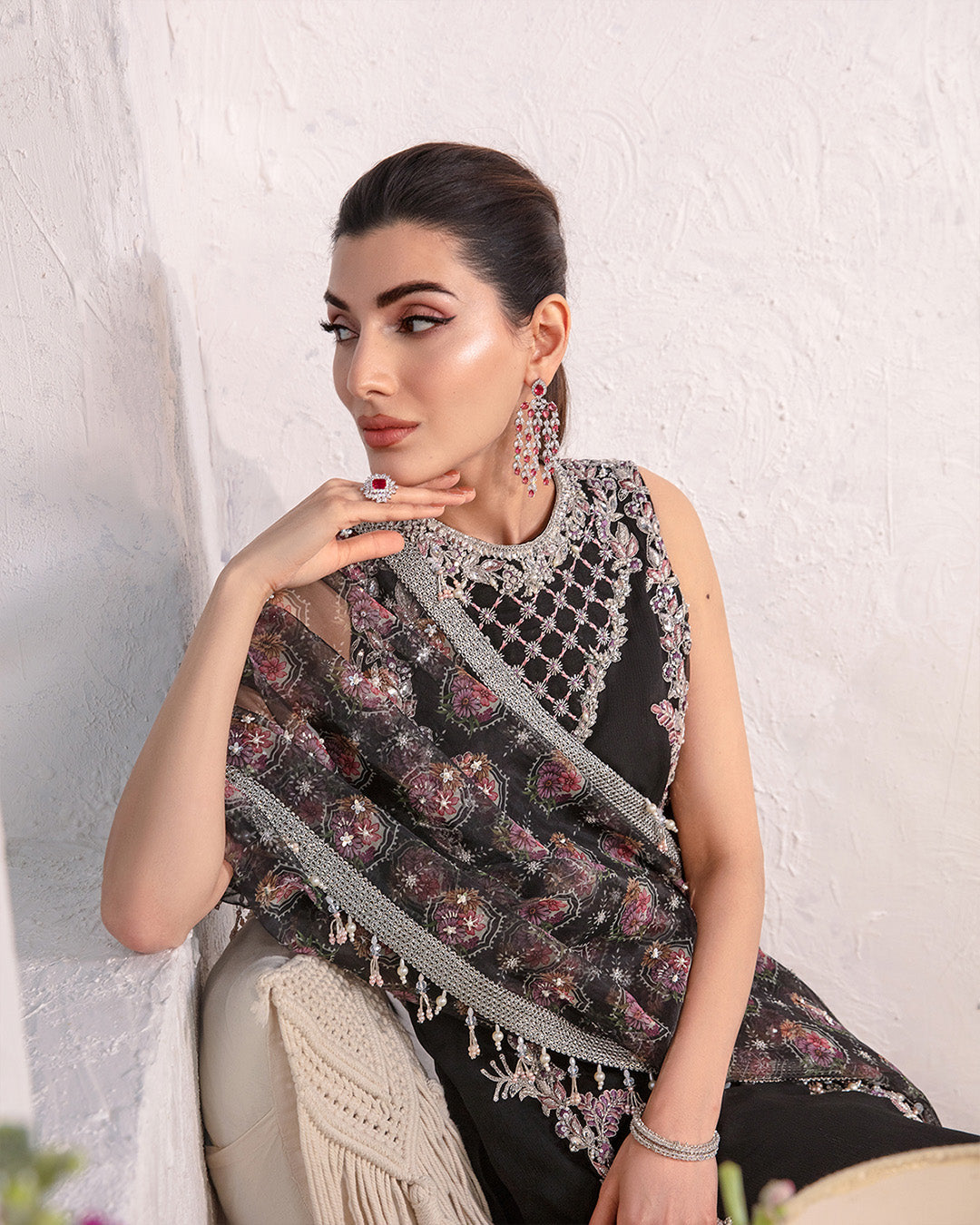 Faiza Saqlain | Lenora Luxury Pret | Cherine -  Faiza Saqlain Formal - Original Designer Dress - House of Maryam
