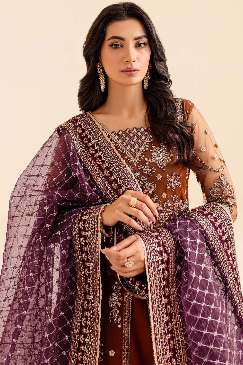 Farasha | Lumiere Formals | Crimson Allure -  Farasha Bridal - Original Designer Dress - House of Maryam
