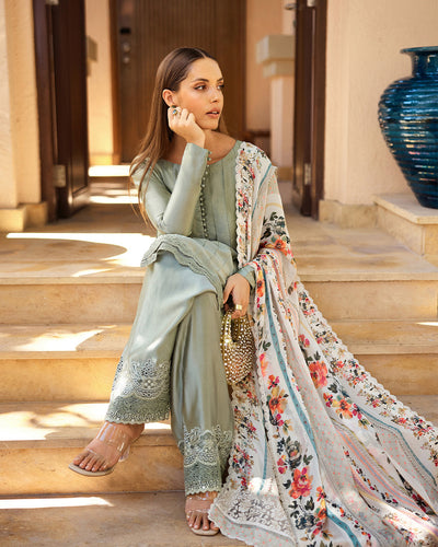 Faiza Saqlain | Carmela Luxury Pret | Arnett -  House of Maryam  - Original Designer Dress - House of Maryam