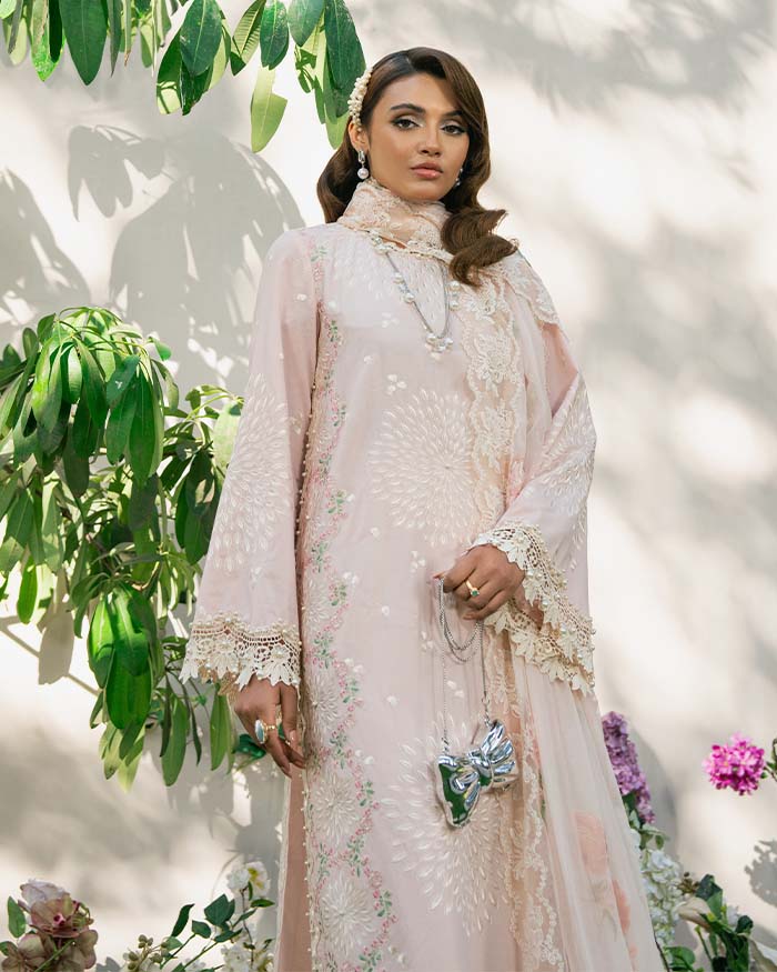 Zevk | Flora Festive Lawn | LOTUS -  Zevk Ladies Clothes -  House of Maryam