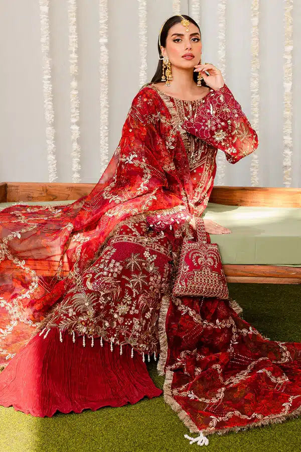 Nureh | Wedding Formals 23 | Muse by Designer Nureh - House of Maryam - Pakistani Designer Ethnic Wear in {{ shop.shopifyCountryName }}