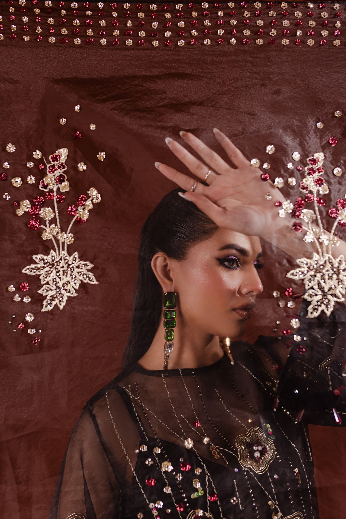 Nureh | Tiny Twinkles | NP-485 -  Nureh Formal - Original Designer Dress - House of Maryam