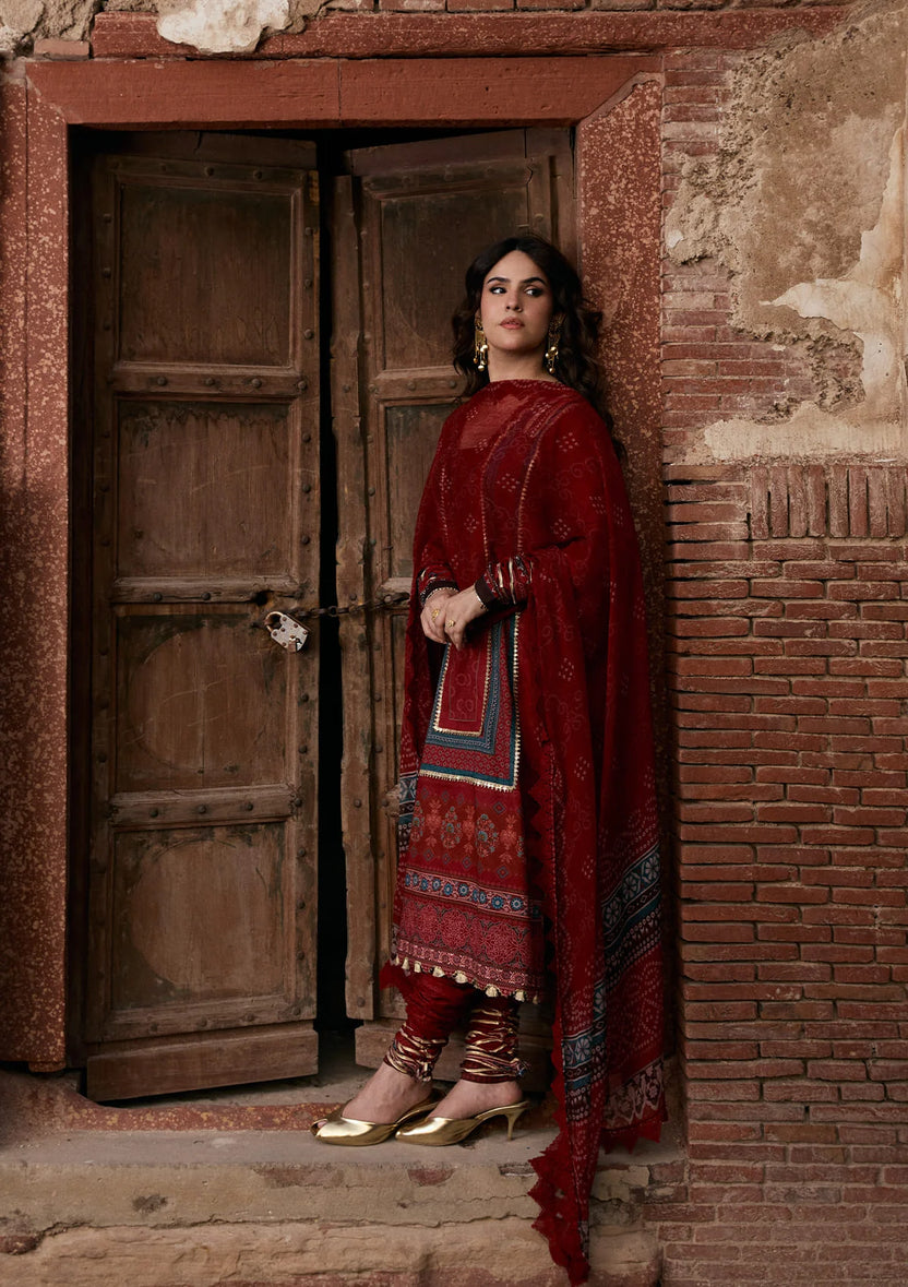 Kahf Premium | Prints Collection 26 | KPS-1A SURKH NOOR, image 5