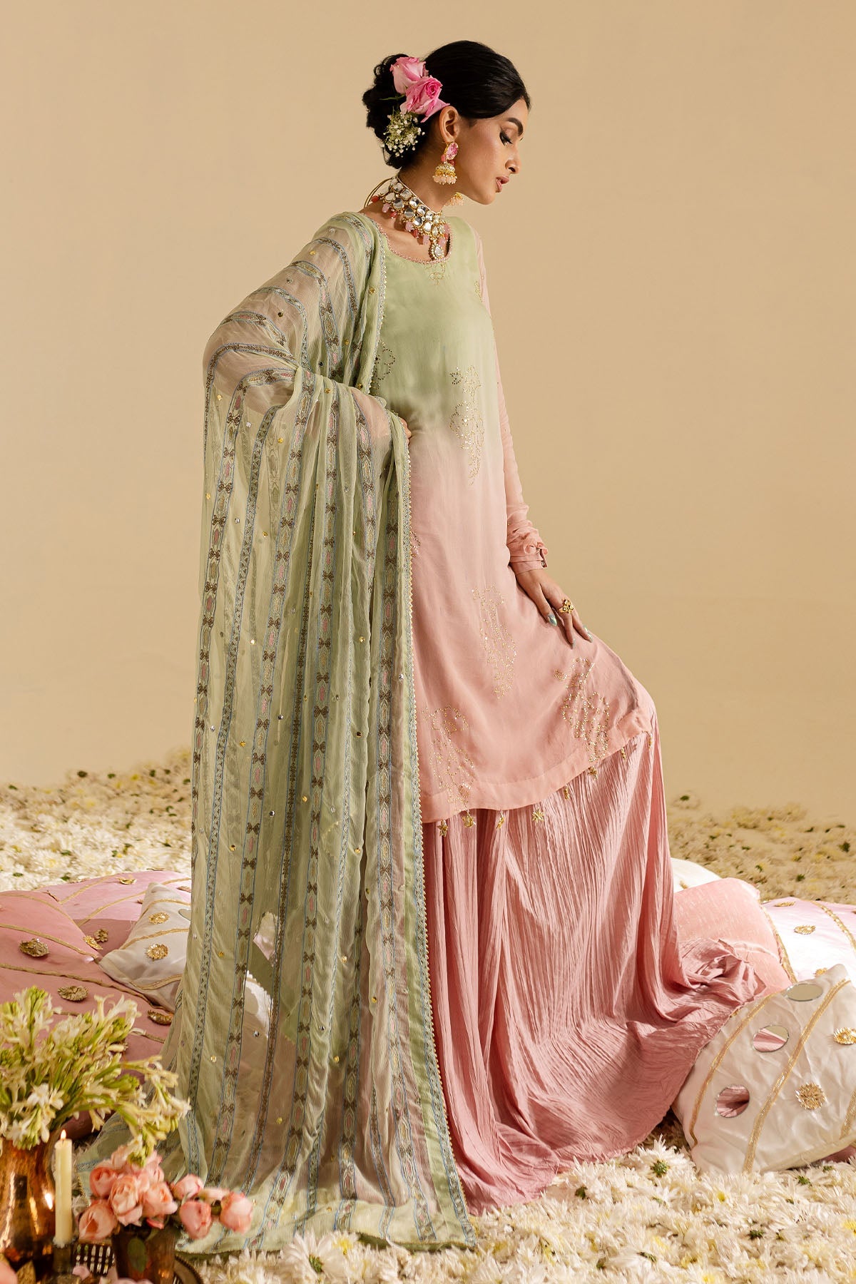 Nureh | Mukeshkari Formals | MK-07 -  Nureh Ladies Clothes - Original Designer Dress - House of Maryam
