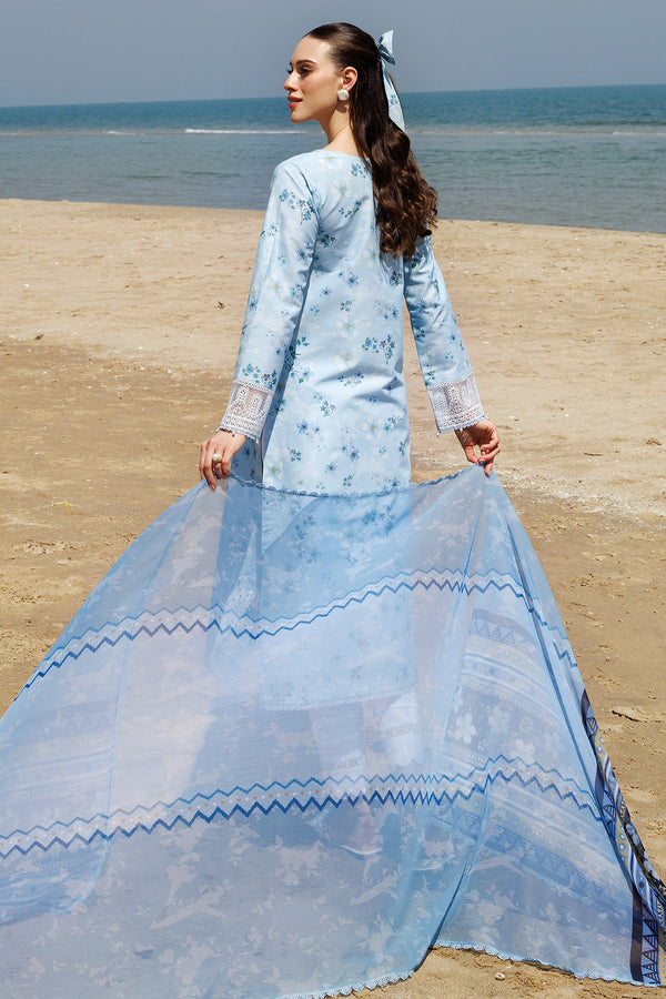 Farasha | Printed Essentials | Moonlit Blue -  Farasha Ladies Clothes - Original Designer Dress - House of Maryam