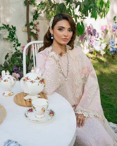 Zevk | Flora Festive Lawn | LOTUS -  Zevk Ladies Clothes - Original Designer Dress - House of Maryam