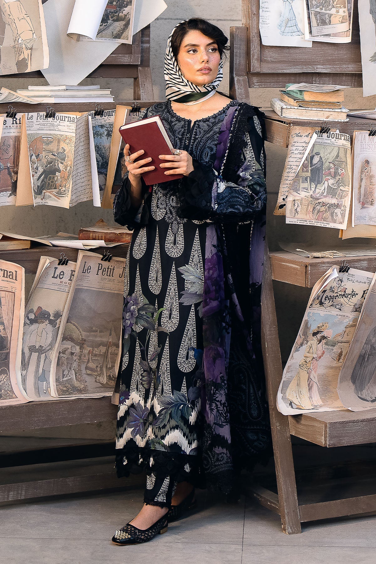 Nureh | Glam Girl Lawn | GL-19 -  Nureh Ladies Clothes - Original Designer Dress - House of Maryam