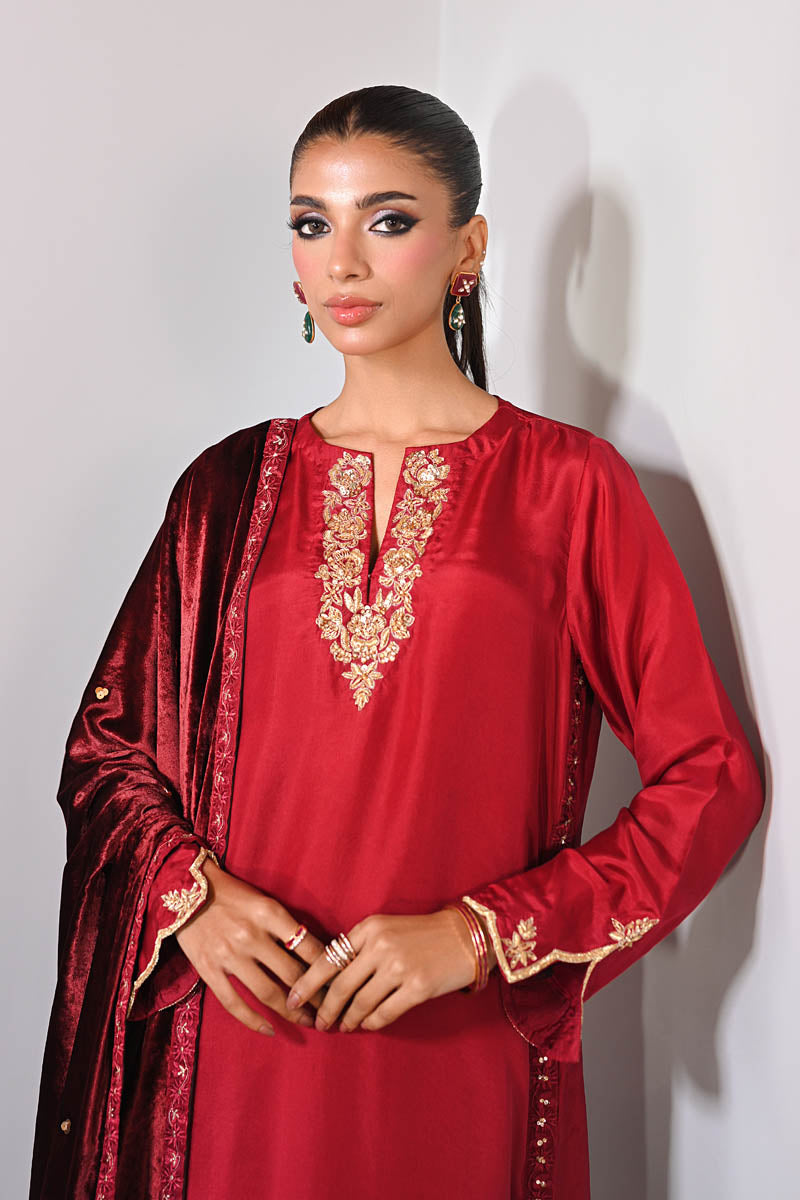 Hue Pret | Farasha Luxury Winter | Nurgul -  Hue Pret Ladies Clothes - Original Designer Dress - House of Maryam