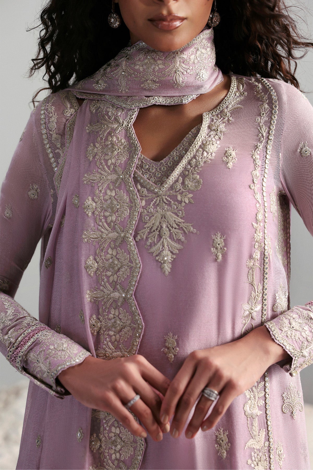 Afrozeh | Slate Ready to Wear | Elowen, image 3