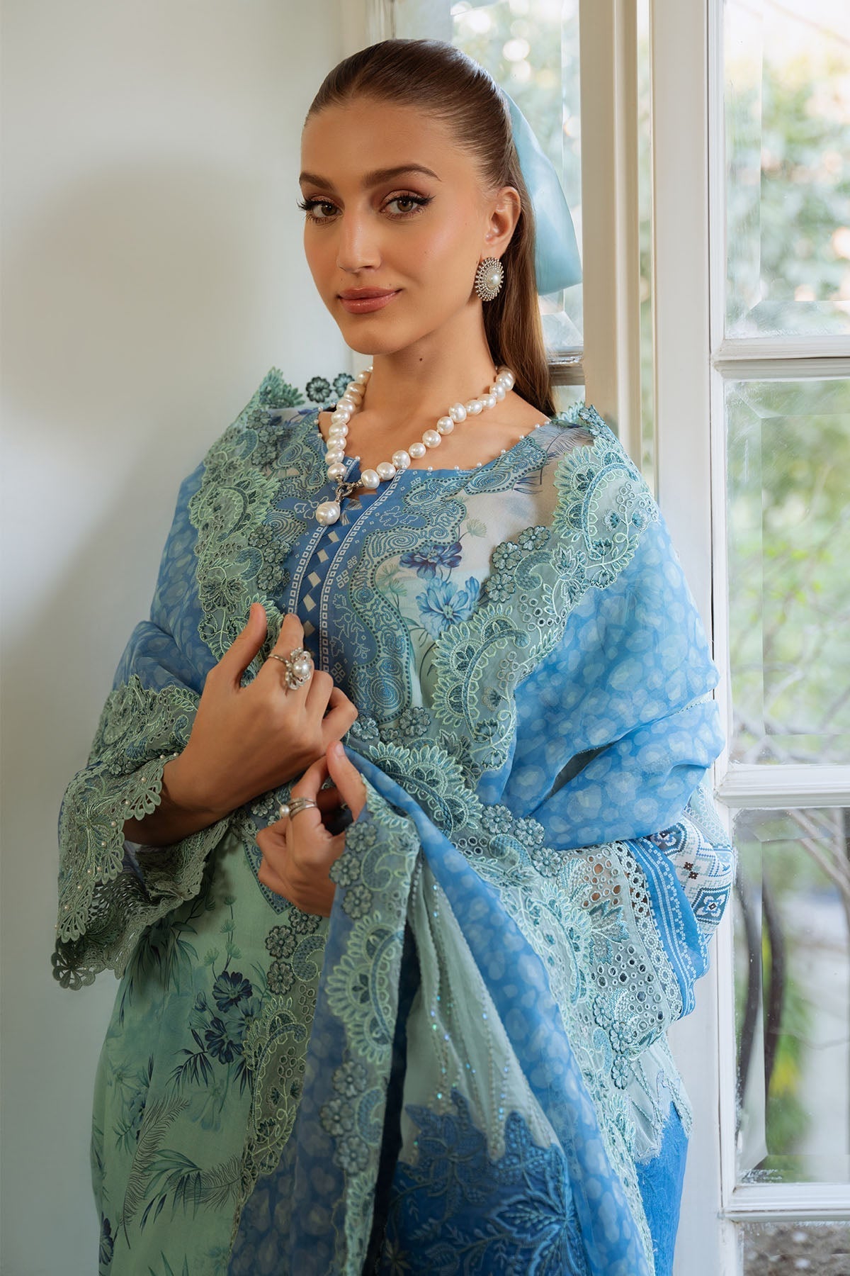 Nureh | Maya Swiss Lawn | NS-152 -  Nureh Ladies Clothes - Original Designer Dress - House of Maryam