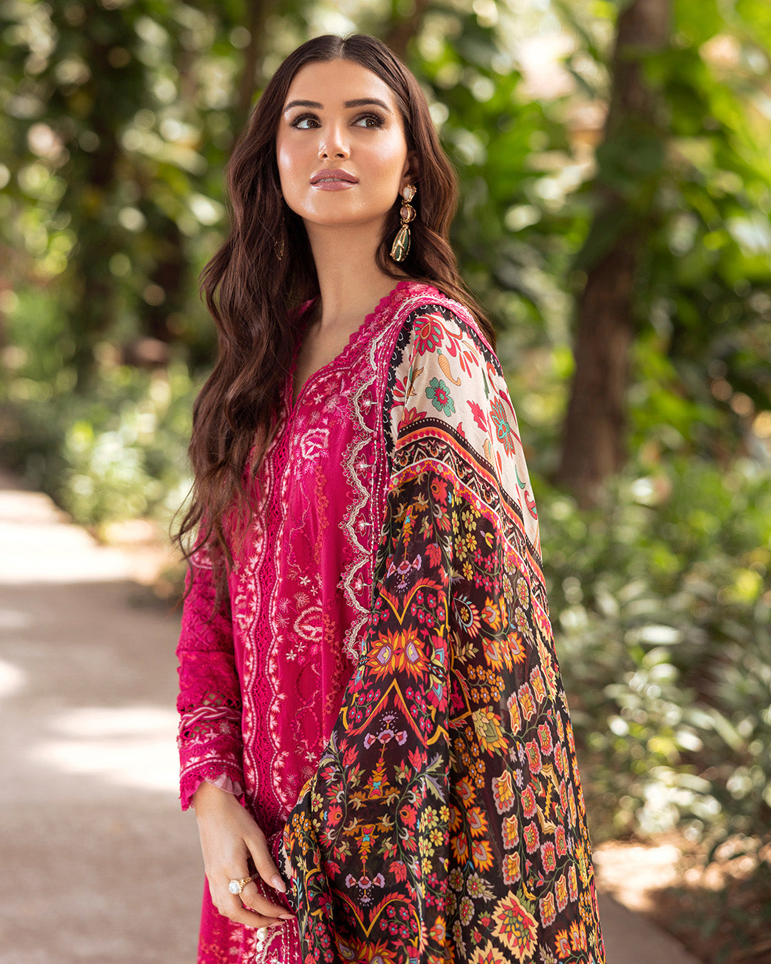 Faiza Saqlain | Zinnia Lawn 25 | Varda -  Faiza Saqlain Ladies Clothes - Original Designer Dress - House of Maryam