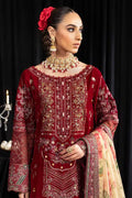 Nureh | Maya Velvet 23 | Elisa by Designer Nureh - House of Maryam - Pakistani Designer Ethnic Wear in {{ shop.shopifyCountryName }}