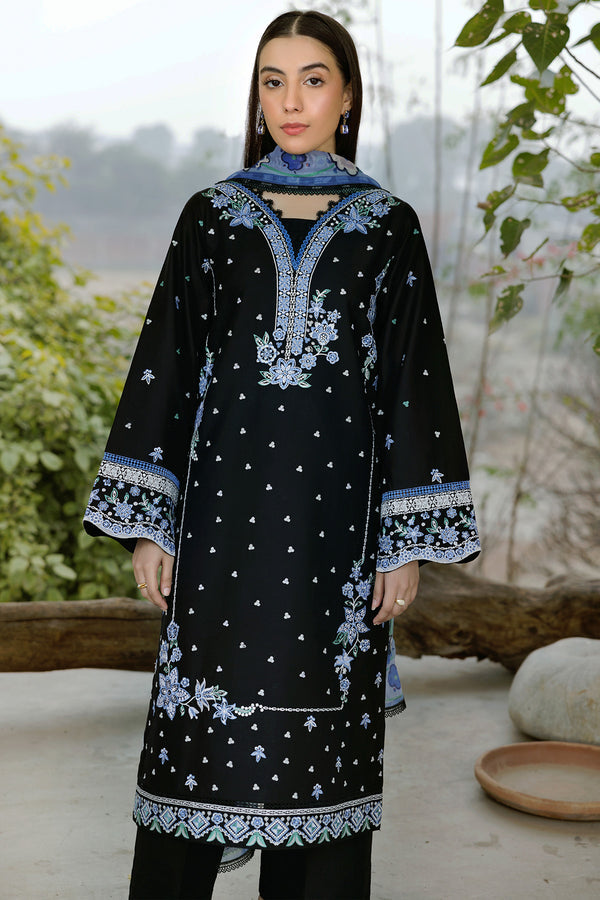 Farasha | Summer Weaves Embroidered Lawn | Ashen Light -  Farasha Ladies Clothes - Original Designer Dress - House of Maryam