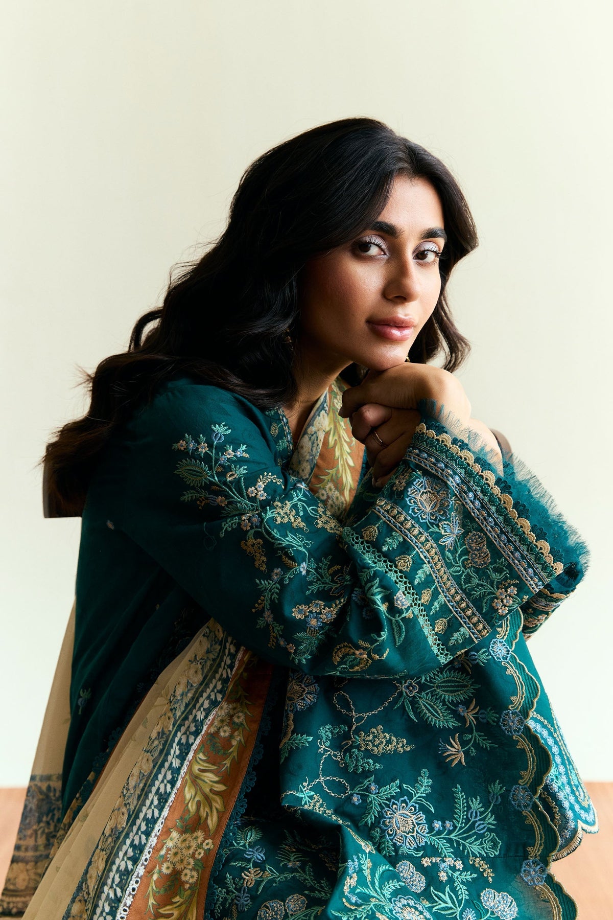 Zara Shahjahan | Coco Eid Edit | Marigold-D4 -  Zara Sahjahan Ladies Clothes - Original Designer Dress - House of Maryam
