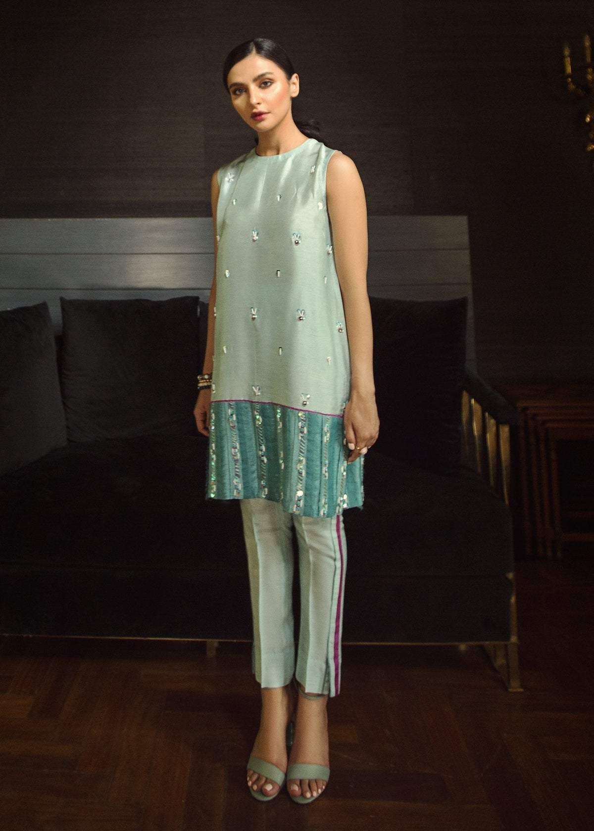 Hana | Serendipity Ready to Wear | Ombre -  Hana Ladies Clothes - Original Designer Dress - House of Maryam