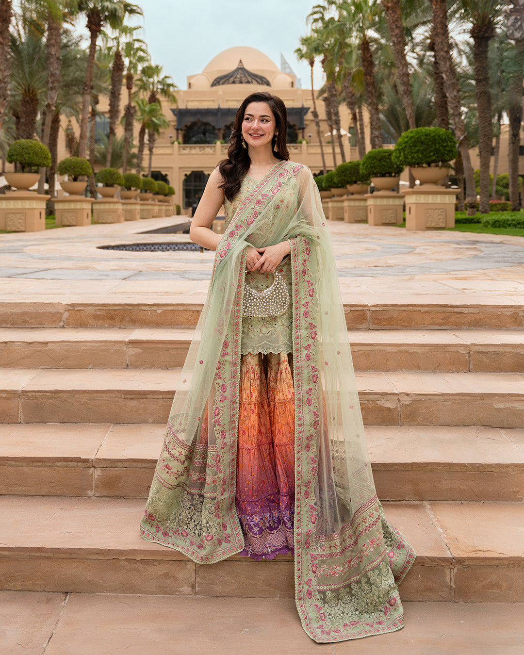 Faiza Saqlain | Aya Luxury Lawn 26' | Eldira-3