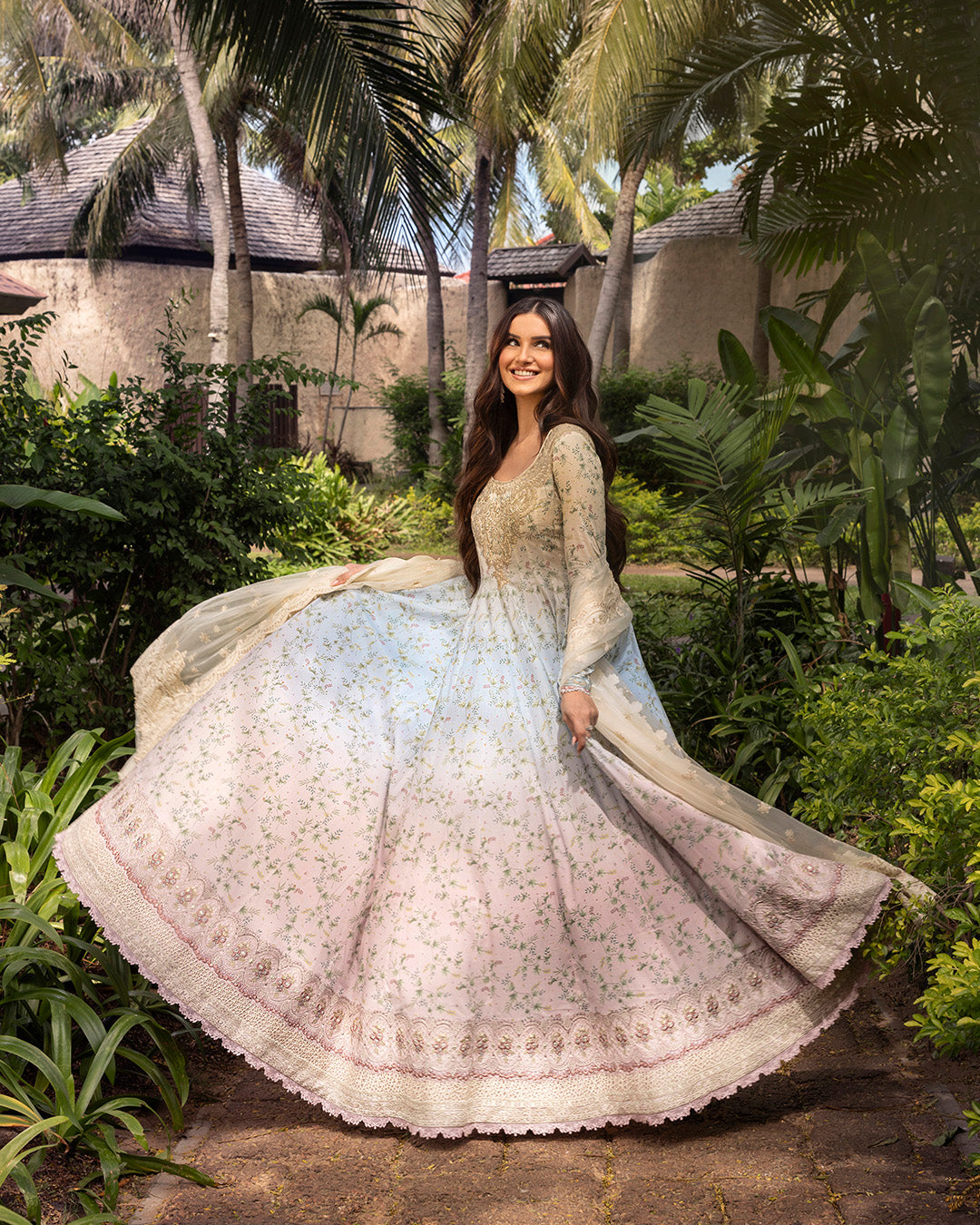 Faiza Saqlain | Zinnia Lawn 25 | Freesia -  Faiza Saqlain Ladies Clothes - Original Designer Dress - House of Maryam