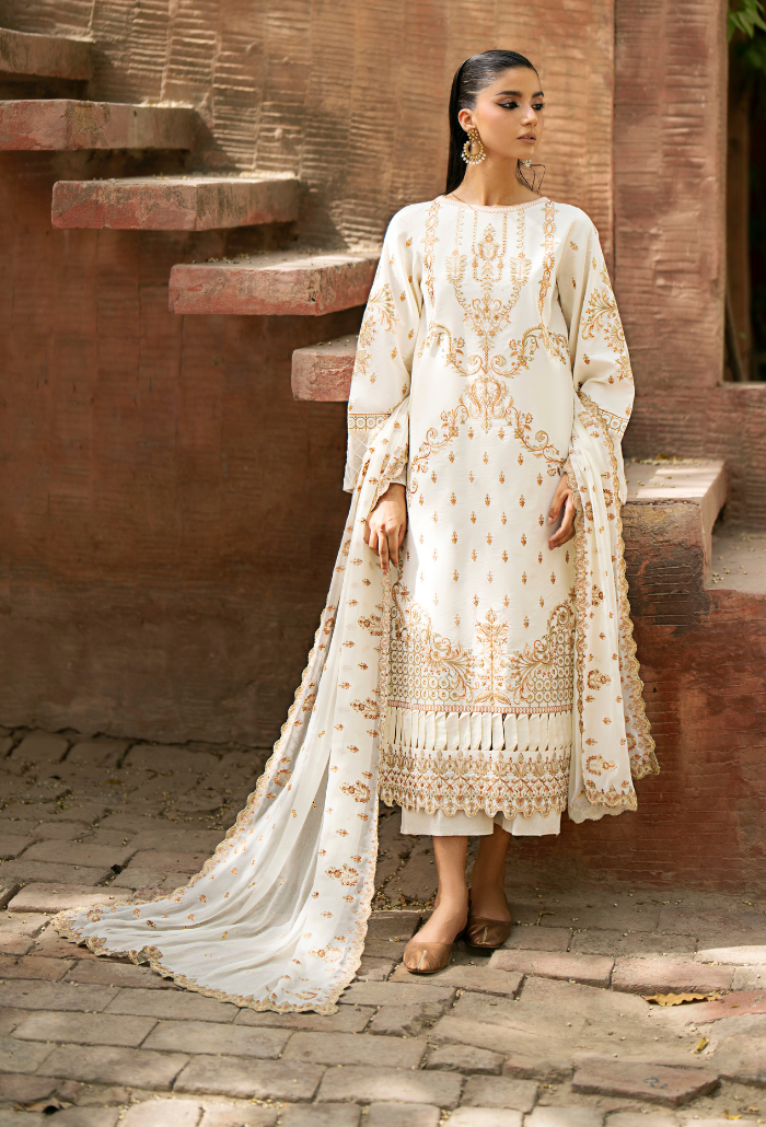 Humdum | Selin Lawn 25 | Selin - D02 -  Humdum Ladies Clothes - Original Designer Dress - House of Maryam