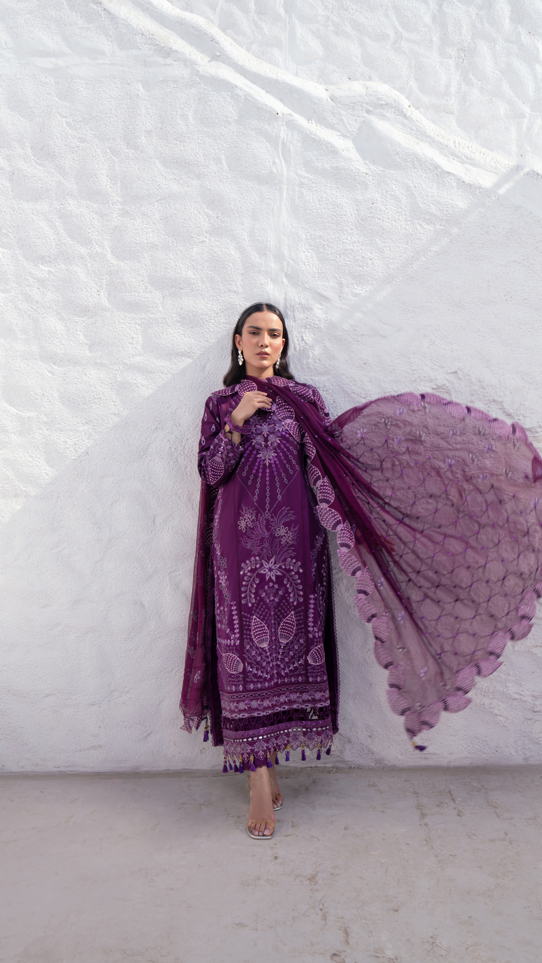 Zebtan | ZA-01 | Anaya Lawn -  Zebtan Luxry Formals - Original Designer Dress - House of Maryam