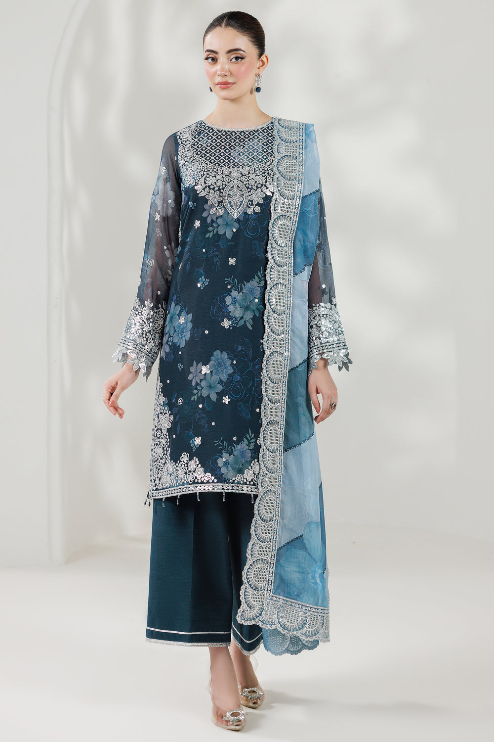Farasha | Fiorella Formals 26 | Misty Teal-6