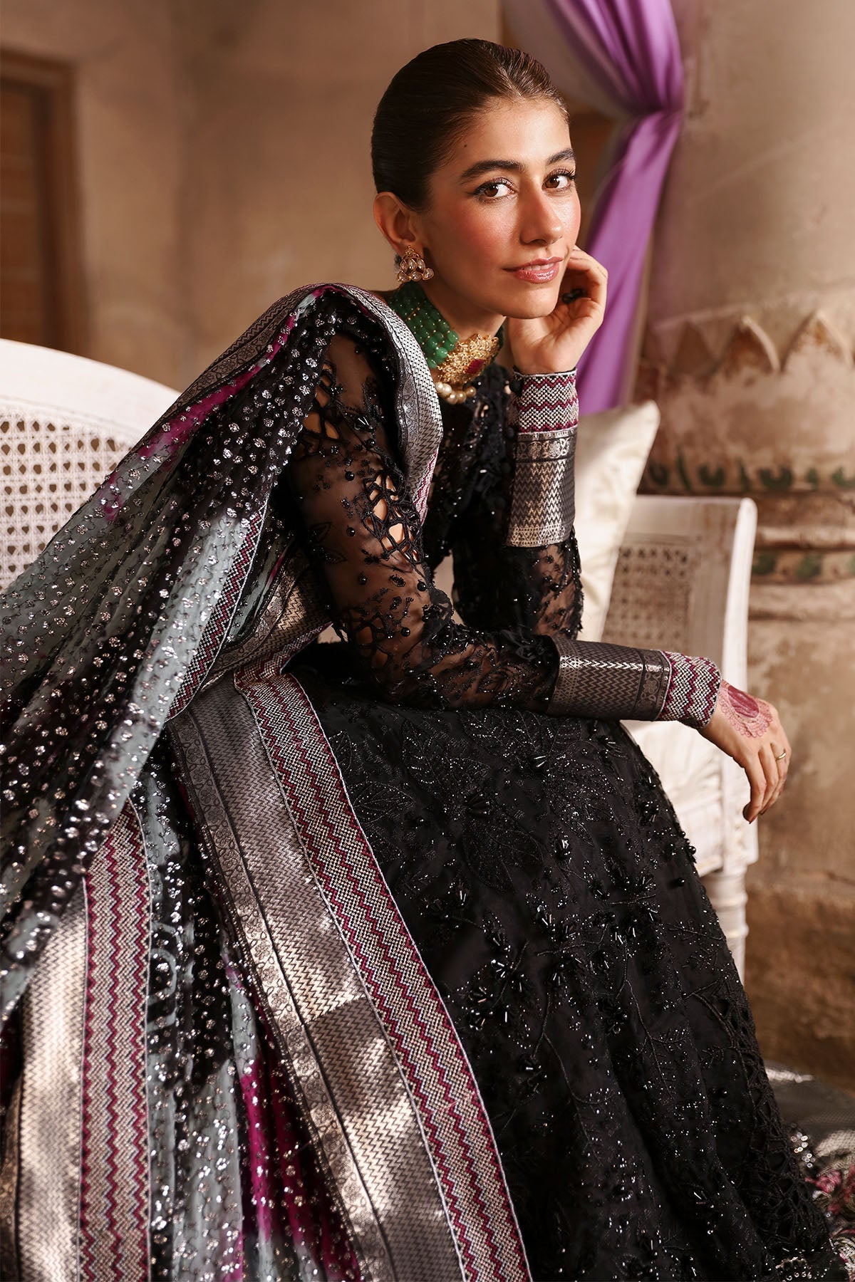 Nureh | Jhoomro Wedding Formals | NL-73 MAYA -  Nureh Bridal - Original Designer Dress - House of Maryam
