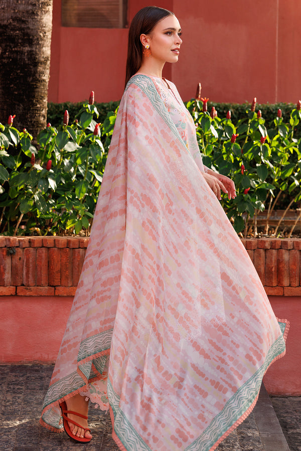 Farasha | Printed Essentials | Peach Glow -  Farasha Ladies Clothes - Original Designer Dress - House of Maryam