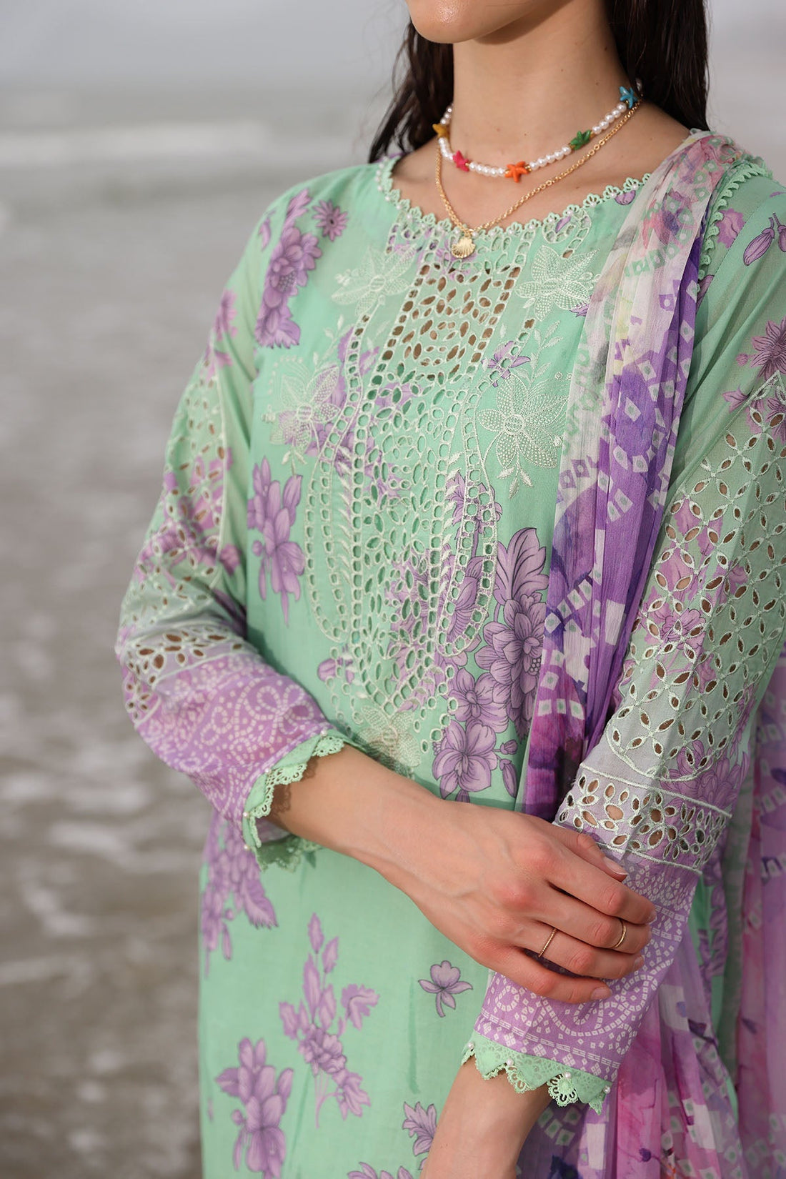 Nureh | Gardenia Embroidered Lawn 25 | NSG-174 -  Nureh Ladies Clothes -  House of Maryam