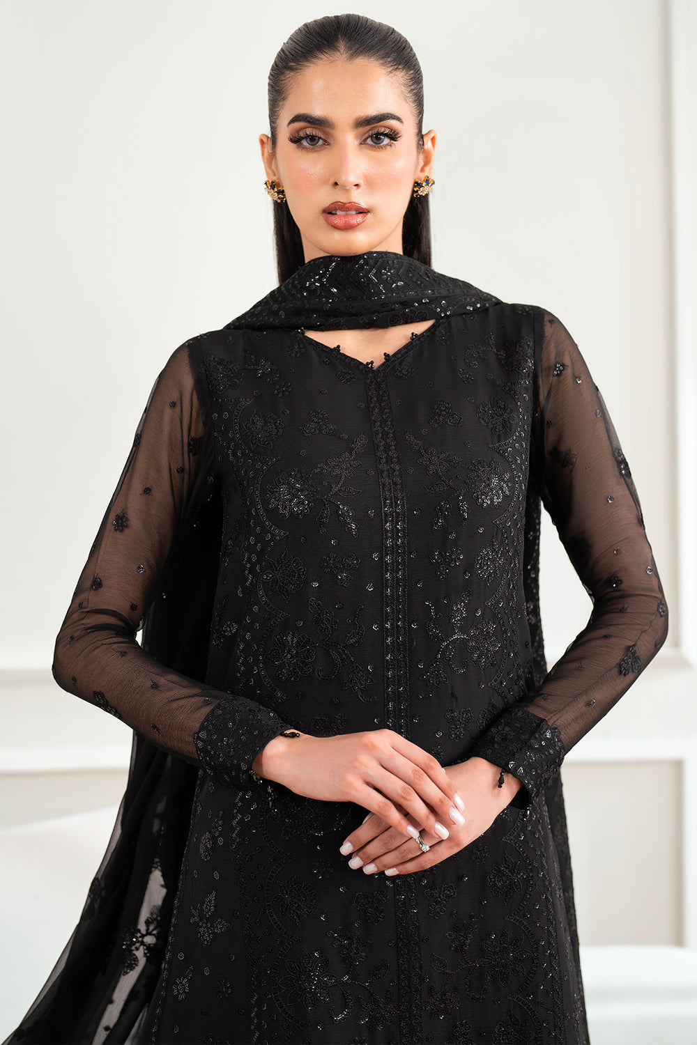 Farasha | Essence Formals 25 | Dark Whisper -  Farasha Ladies Clothes - Original Designer Dress - House of Maryam