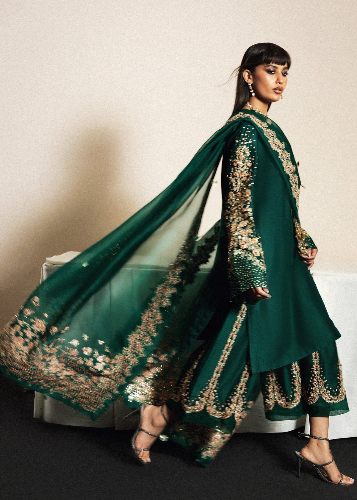 Hussain Rehar | Luxury Pret 26 | Noor Lepoque, image 6